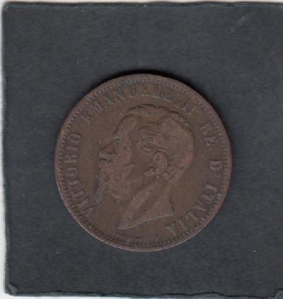 Beschrijving: 10 Centesimi  EMANUELE II